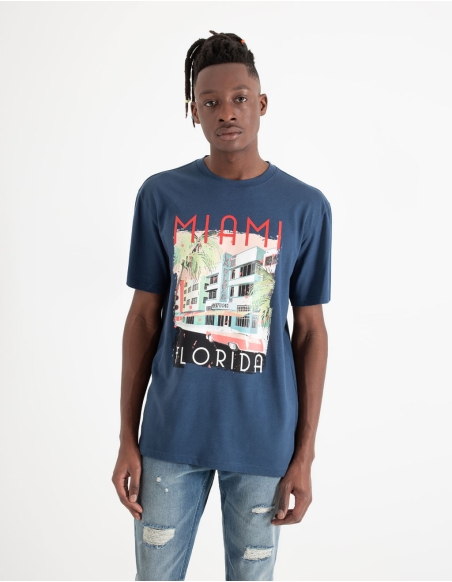 T-shirt con stampa MIAMI