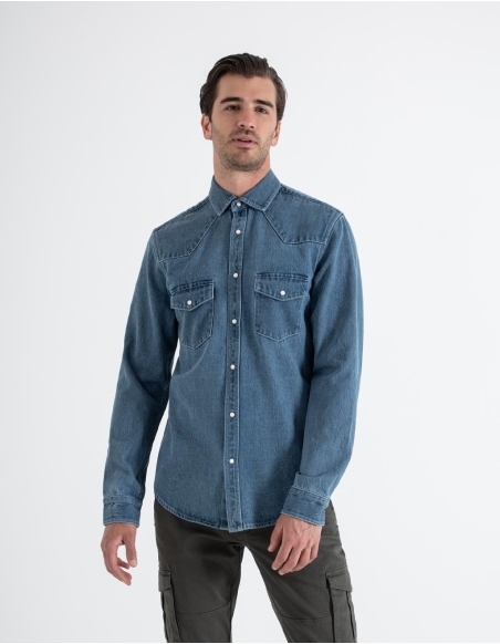 Camicia in denim