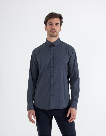 Camicia microfantasia