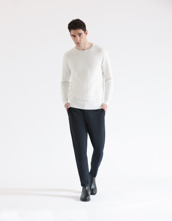 Plaid chinos shop