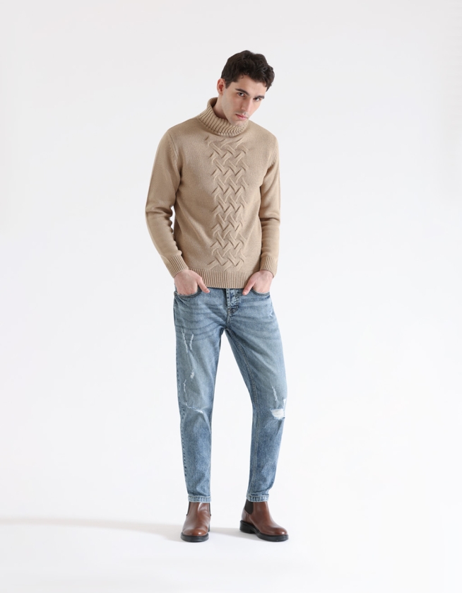Jeans skinny con strappi discount